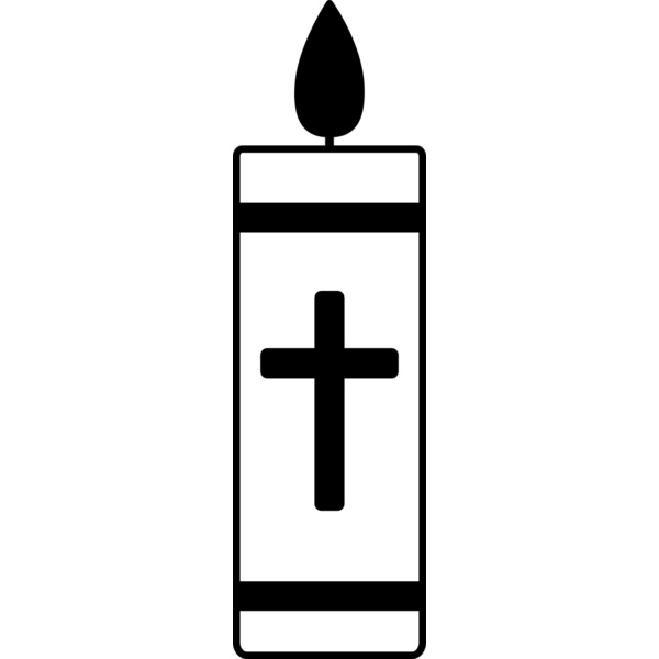 Candle and Cross Thumbnail