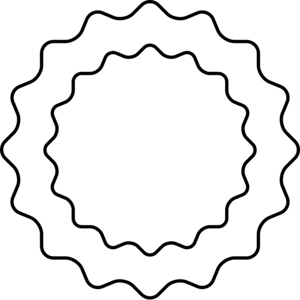 Scalloped Seal Frame Thumbnail