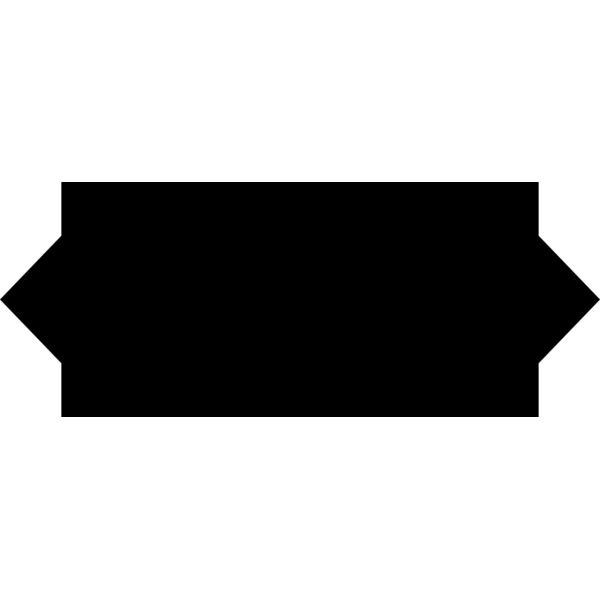 Notched Rectangle Label Thumbnail